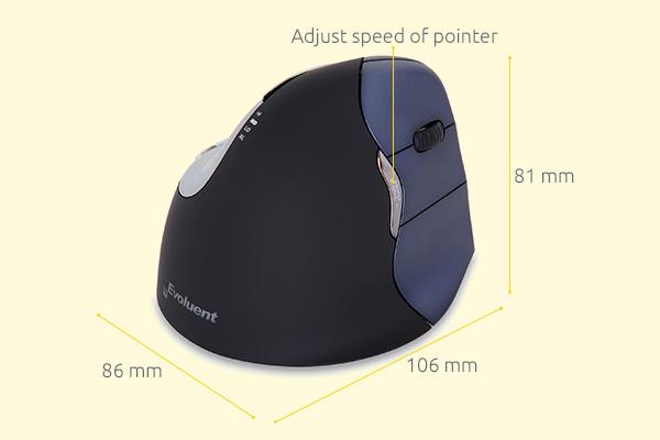 evoluent4 wireless wireless ergonomic mouse 1467641849