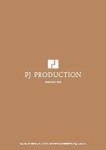PJ Production katalogs